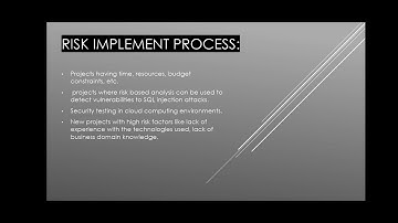software engineering practices(risk-based testing).