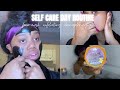 2021 SELF CARE DAY ROUTINE *face mask, exfoliating, foot mask, etc* | Keihollywood