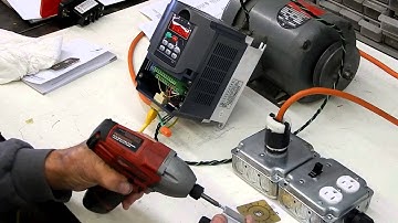 HUANAYANG 3KW VFD CONFIGURE AND INSTALL, PART 2