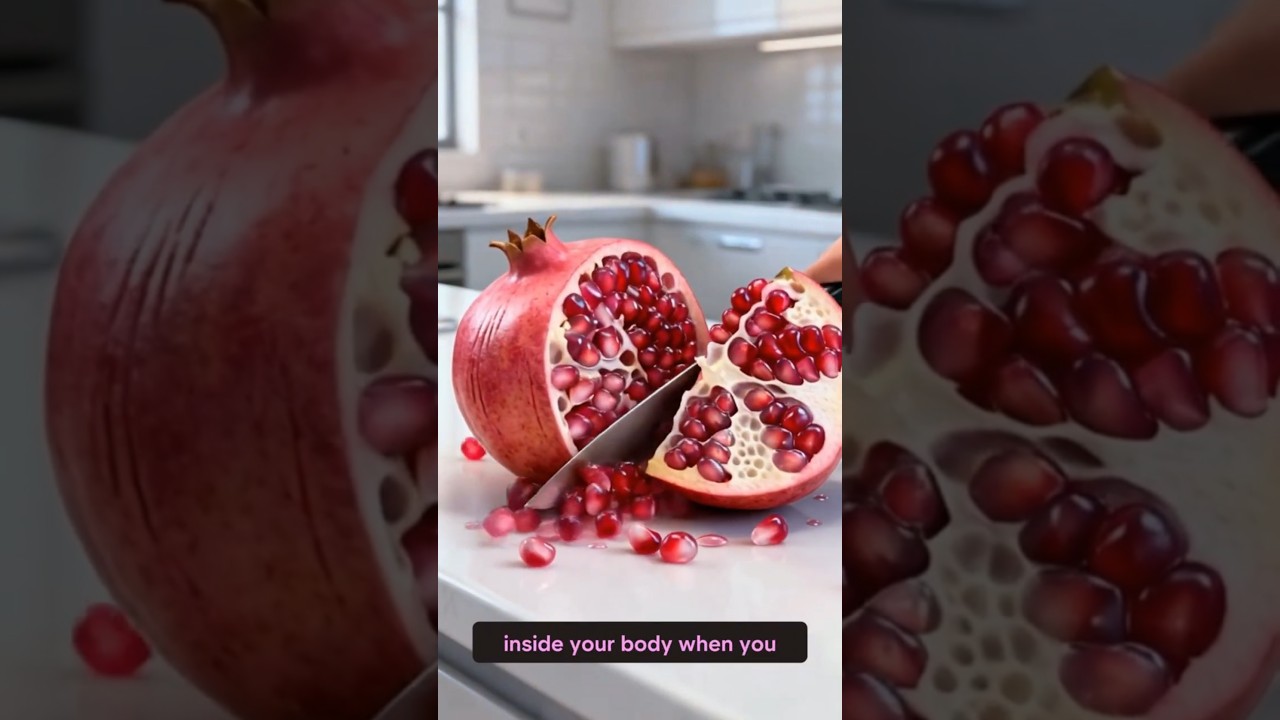 Pomegranate Vitamins & Minerals Explained | 3D Medical Animation