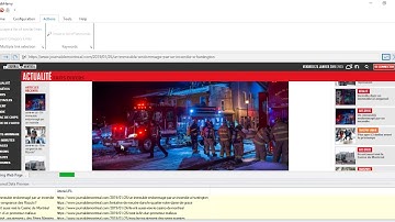 How to scrape / extract articles from Journal de Montreal