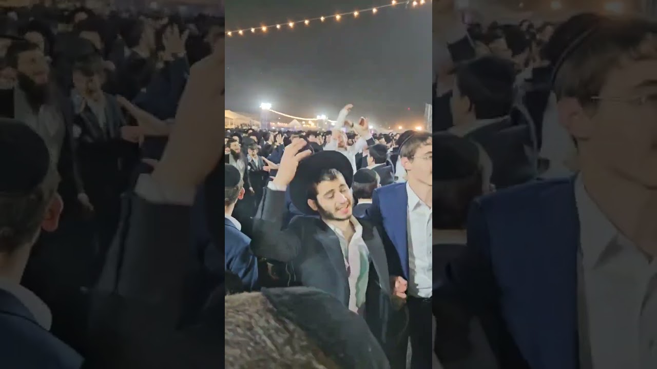 LIVE from Meron Lag Baomer 2025 הילולת רשב"י בהר מירון הדלקת ר אלימלך בידרמן ל"ג בעומר תשפ"ה