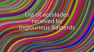 List Of Accolades Received By Inglourious Basterds