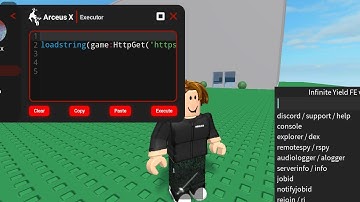 Infinite yield fixed script for arceus x mobile - Roblox