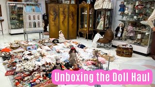 UNPACKING THE DOLL HAUL AT OUR DOLL SHOP | POLLY MANN DOLLS