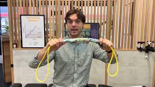 Neck extension exercise (using a resistance band)