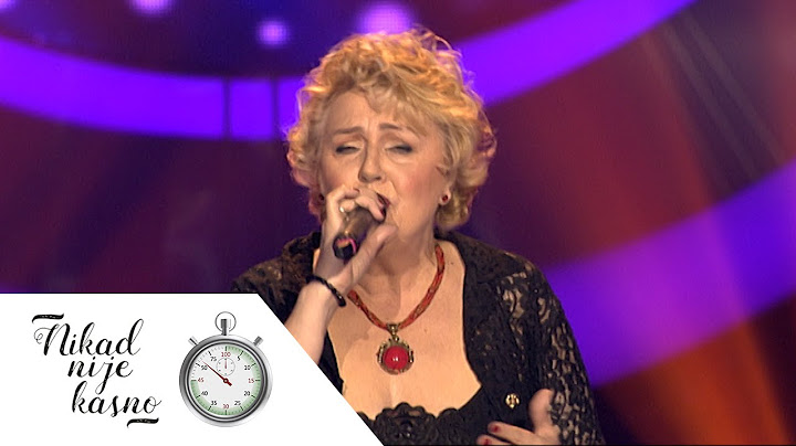 Ljiljana Milenkovic - Zasto pitas koliko mi je leta - (live) - Nikad nije kasno - EM 19 - 28.02.16.