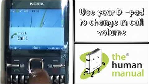 In call features | Nokia C3 | The Human Manual