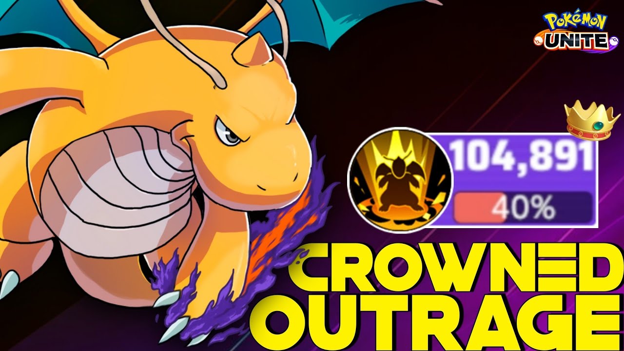 OUTRAGE DRAGONITE HAS THE HIGHEST WIN RATE🔥, POKEMON UNITE