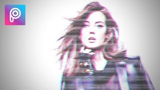 Cara Mudah Edit Glitch Effect Dengan PicsArt | Tutorial Simple