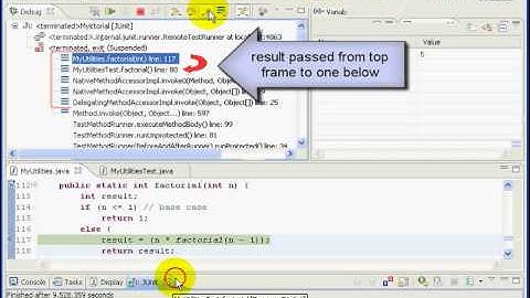 Eclipse and Java - Using the Debugger - Lesson 7