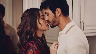 Arafta Episode Romance  Ates U0026 Mercan Romantic Kiss Scenes  Turkish Series