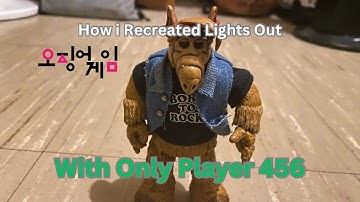 How I Recreated Squid Game SE1: Lights Out In Stop Motion With Only Player 456