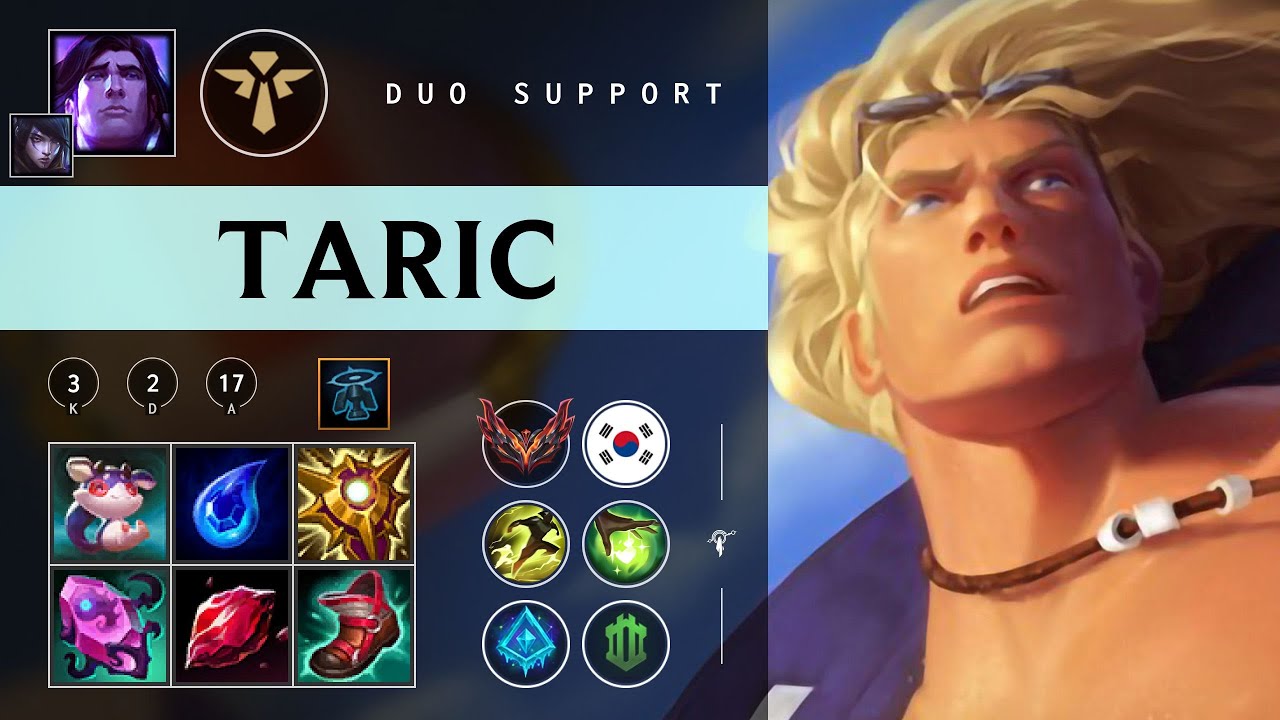 Taric Support vs Bard - KR Grandmaster Patch 26.02
