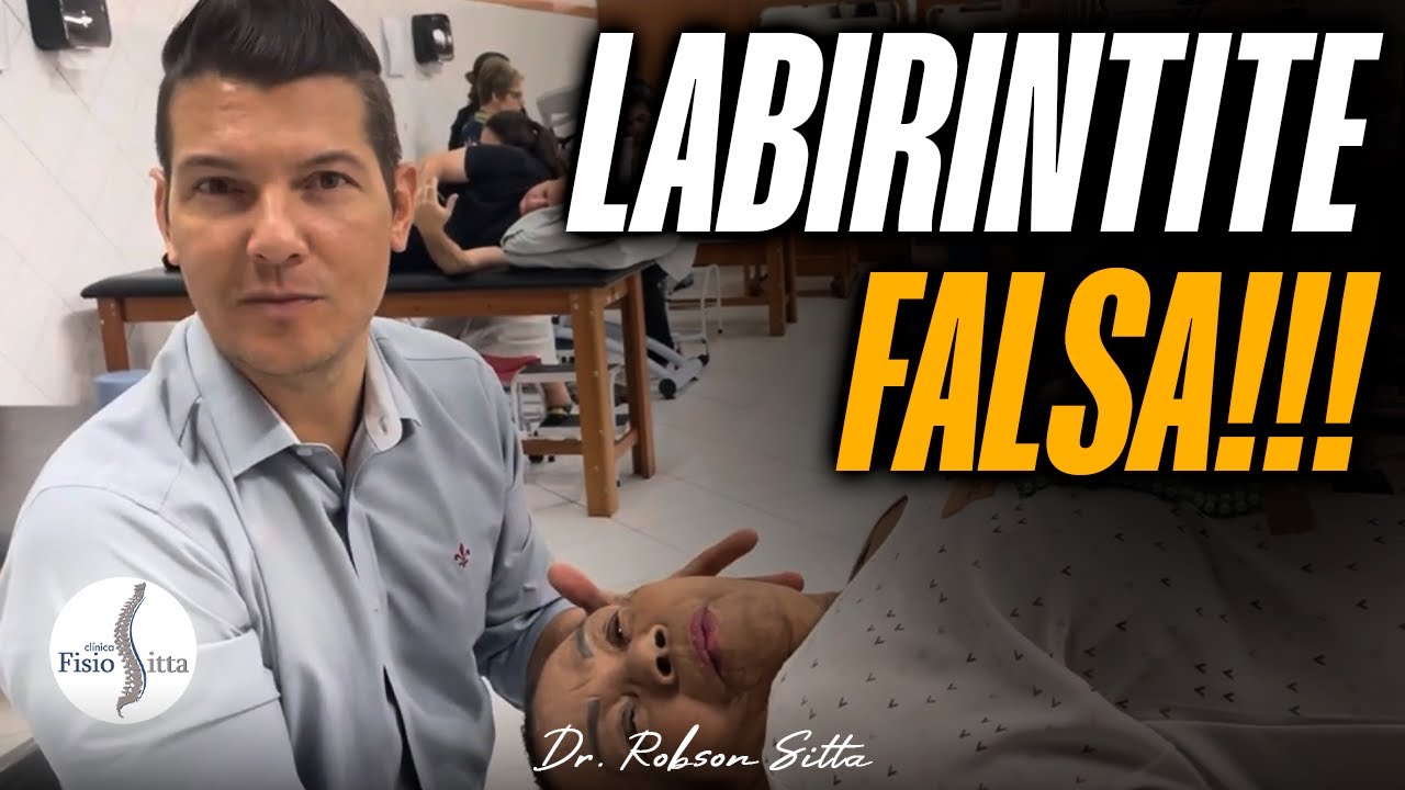 ESSA LABIRINTITE É FALSA, CUIDADO ⚠️ O DIAGNÓSTICO É VPPB VERTIGEM POSICIONAL PAROXÍSTICA BENIGNA