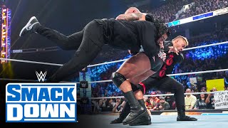 Roman Reigns disrupts Triple Threat Match: SmackDown New Year’s Revolution 2024 highlights