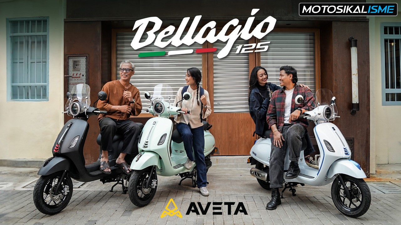 AVETA BELLAGIO 125 NOW AVAILABLE IN MALAYSIA