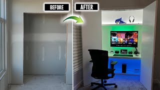 Transforming a Closet into My Gaming Setup! screenshot 3