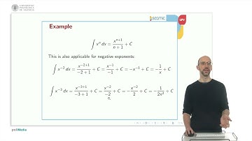 SEAMIC_Integrals: Basic methods I | 21/43 | UPV