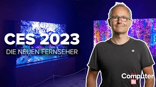 Fernseher-Trends 2023: Das sind die CES-Neuheiten von Samsung, LG &amp; Co.