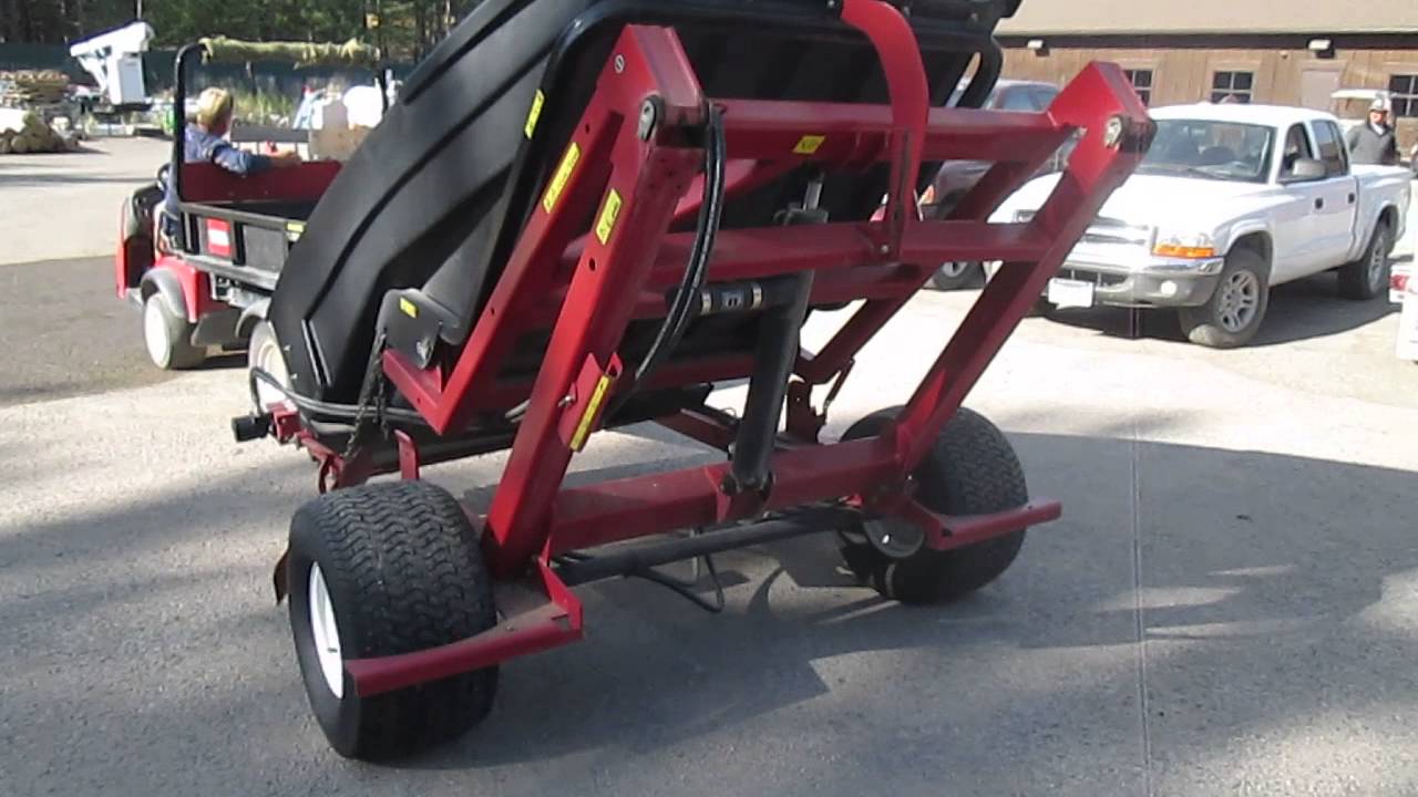 Toro 5200 Pro Sweep Sweeper YouTube