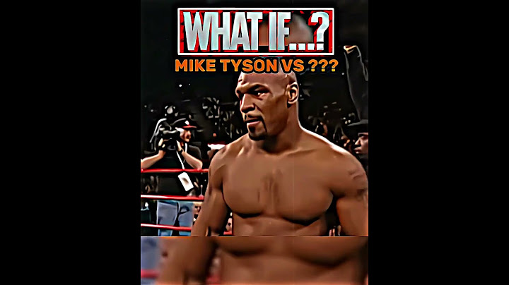 WHAT IF - Mike tyson vs Khabib 💀#gym #gymedit #kickboxing #muaythai