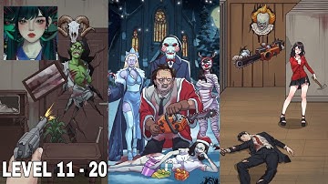 Nightmare Puzzles Gameplay Walkthrough Level 11 - 20 (Creepy Behind Annoying Puzzle)