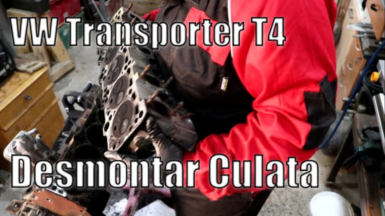 desmontar culata fallo de distribucion Volkswagen Transporter T4 motor AAB