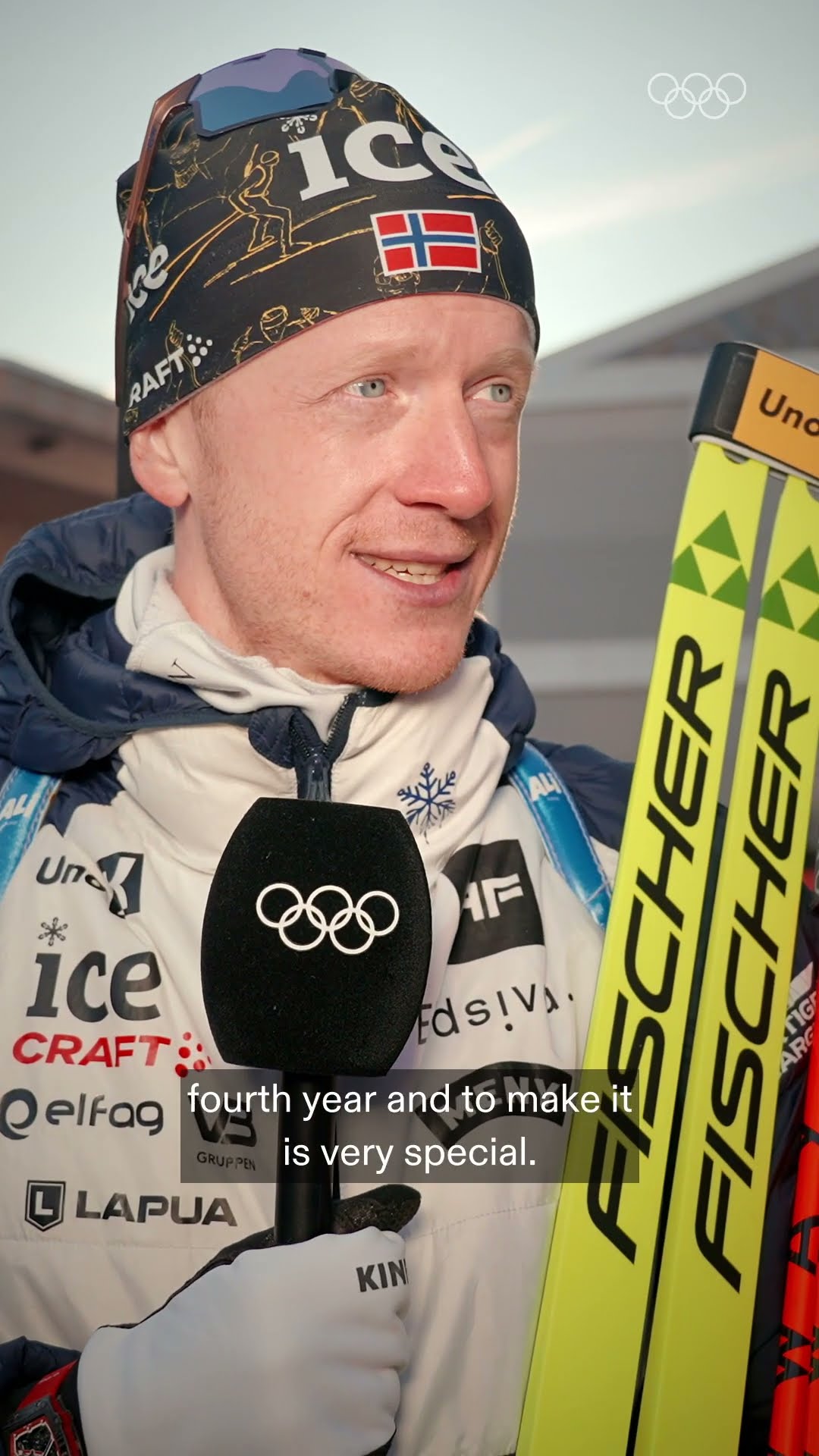 That long anxious wait to find out you're an Olympic champion! ?