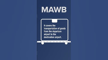 MAWB Vs HAWB: Key Differences in Air Freight #AirwayBill #AirFreight #Logistics
