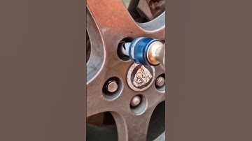 Jaguar x type snapped wheel nut easy diy removal