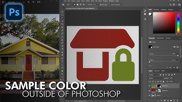How to Sample Color from Outside of the Photoshop | Photoshop Trick