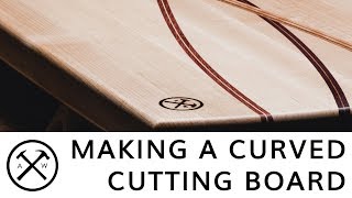 Althoff Woodshop  Making a Curved Cutting Board