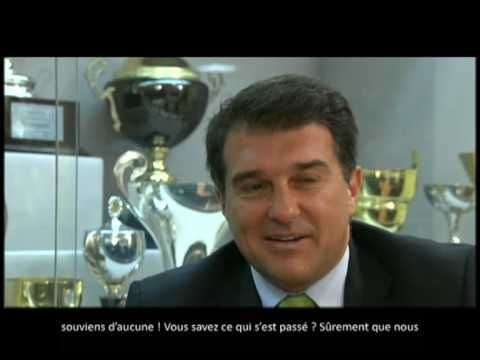 Goal.com meets.... Joan Laporta (French)