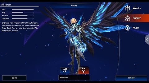 Legacy of Heroes EternityWings - Ranger Gameplay [Open World MMORPG] Android/IOS