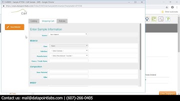 Ordering Tests through DatapointLabs