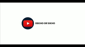 2D PROFESSIONAL INTRO IN KINEMASTER || KINEMASTER TUTORIAL || DEKHO OR SIKHO