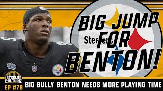 Keeanu Benton Year 2 Jump! Breaking Out as a Defensive Force for the #Steelers! #SteelersNews