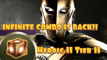 FATHER BOX INFINITE COMBO - One Shot SBC HEROIC II TIER II | Injustice 2 Mobile