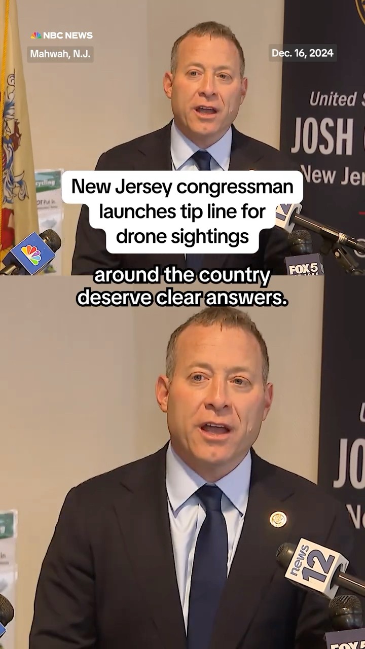New Jersey congressman launches tip line for drone sightings