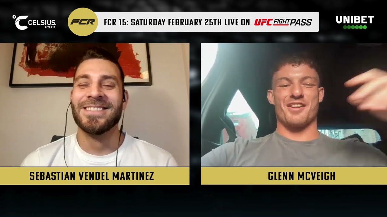 FCR 15: Glenn Mcveigh "in this fight I will show something special"