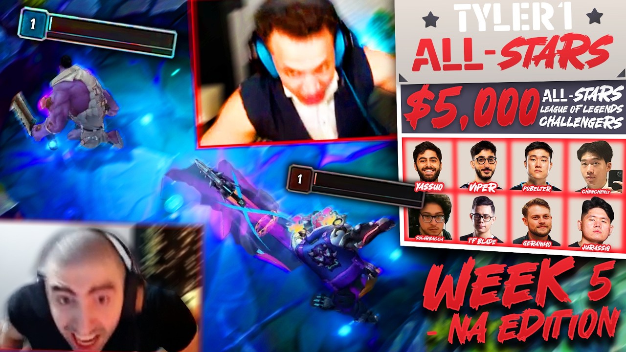 THE CRAZIEST NA TYLER1 ALL-STARS YET!! | WEEK 5 - NA EDITION