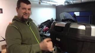 Переделка личинки кофра GIVI под ключ BMW