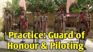 Practice for Group Commander's visit to Battalion | NCC Unit Inspection | Guard of Honour & Pilots