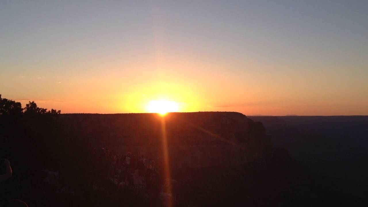 Coucher Soleil Aigles Grand Canyon Youtube