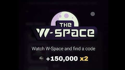 WCoin Video Code Today 3 Jan | W-Space Episode 4 Code