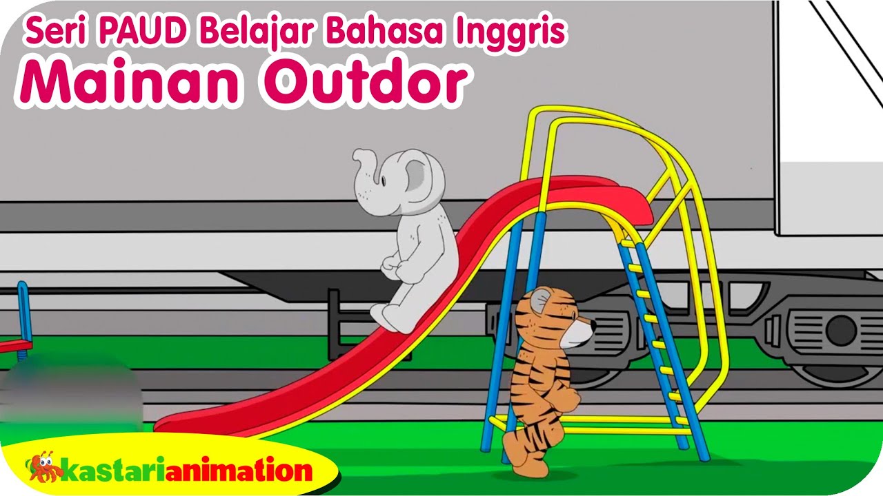 BELAJAR BAHASA INGGRIS - MAINAN OUTDOR - Seri PAUD Diva - Kastari Sentra Official