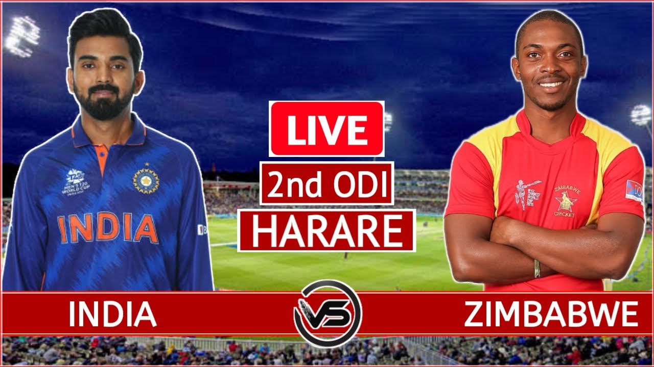 india zimbabwe cricket match live