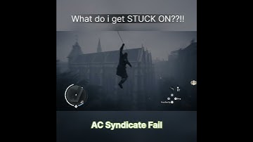 AC Syndicate What do i get stuck on at the end?? #shorts