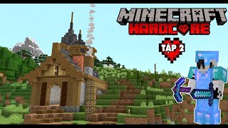 Minecraft Sinh Tồn Siêu Khó Tập 2: Đại Gia Kim Cương Xây Dựng Hầm Mỏ